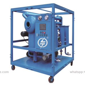 6000L/h Double-stage Transformer Oil Purifier Machine, Vacuum Dehydration Oil Purification System
