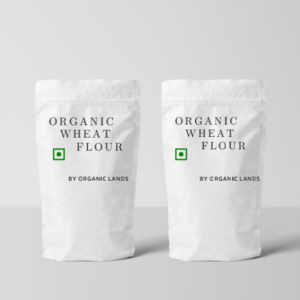 Organic wheat flour by Organic lands