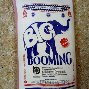 Big BOOMING brand  50 KG FLOUR  best price high quality made in Egypt by Boom Plus for Manufacturing & Commerce