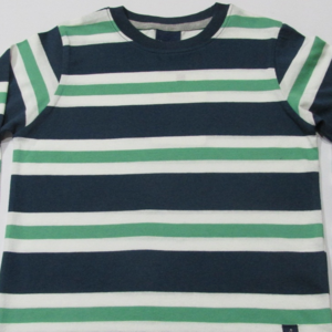 Boy's long sleeve yarn dyed t-shirt. - Image 3