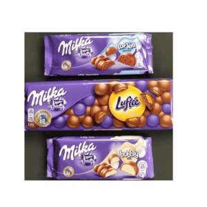 Milka Chocolate Bars Available All