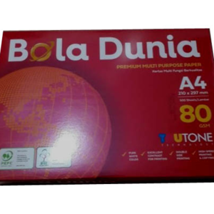 Wholesale copy papers A4 80 gsm bola dunia brand