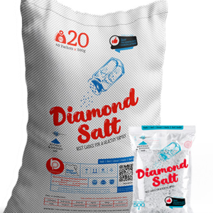 Salt Brand DIAMOND SALT 500 G Natural Product in Egypt Certification ISO 9001:2015 - HALAL