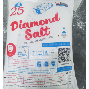 Best Quality Egypt Salt Ready to Export - 25Kg Salt with ISO 9001:2015 & Halal - Diamond Salt Brand