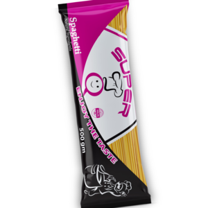 Spaghetti Dry Pasta 500 g Hard Wheat Super Q Pink and Black Brand Pasta Egyptian Product Pasta by Boom Plus for Manufacturing & Commerce