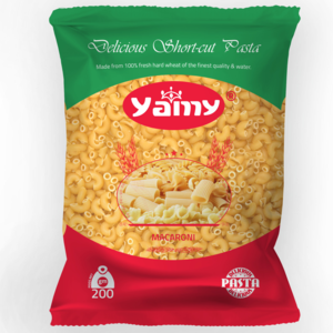 Yamy 200g Shortcut low price high quality macaroni ISO 9001 Halal Pasta from factory Private label by Boom Plus for Manufacturing & Commerce