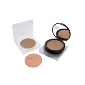 Organic Pressed Highlighter and Bronzer Powder Makeup