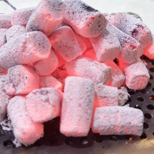 coconut charcoal briquette