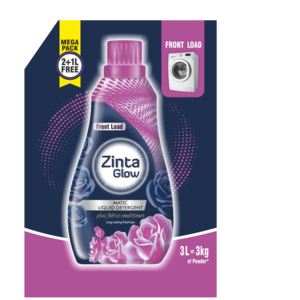 Zinta Glow 	Detergent Matic Liquid Front Load