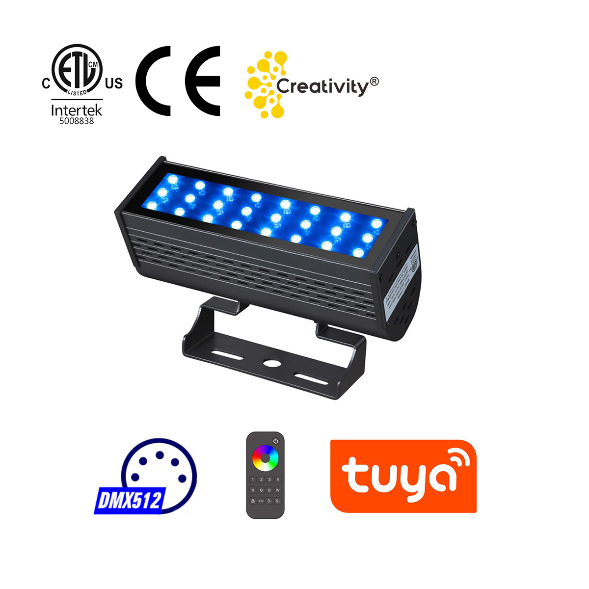 UL ETL Listed 50W 100W 150W RGB RGBW Flood Light