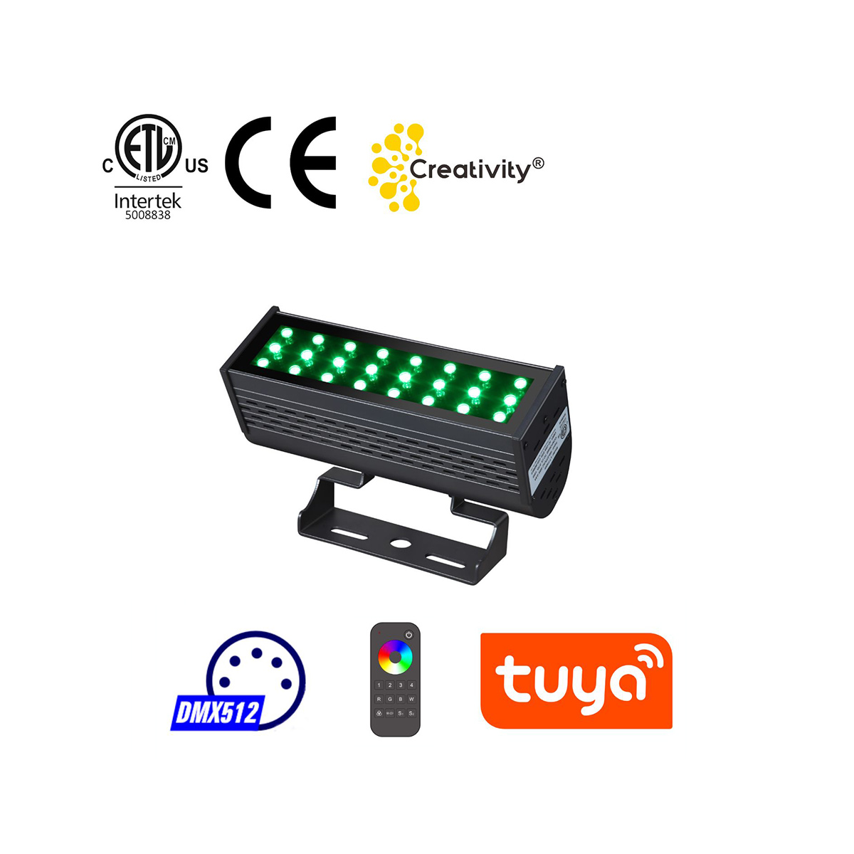 UL ETL Listed 50W 100W 150W RGB RGBW Flood Light