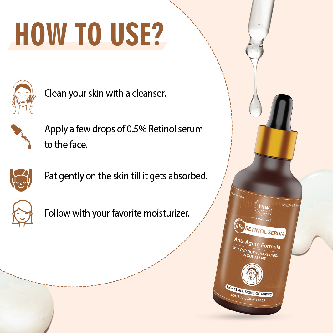 TNW-The Natural Wash Anti-Ageing Face Serum for Reducing Fine Lines & Wrinkles | Reduces Tanning & Pigmentation. - Image 4