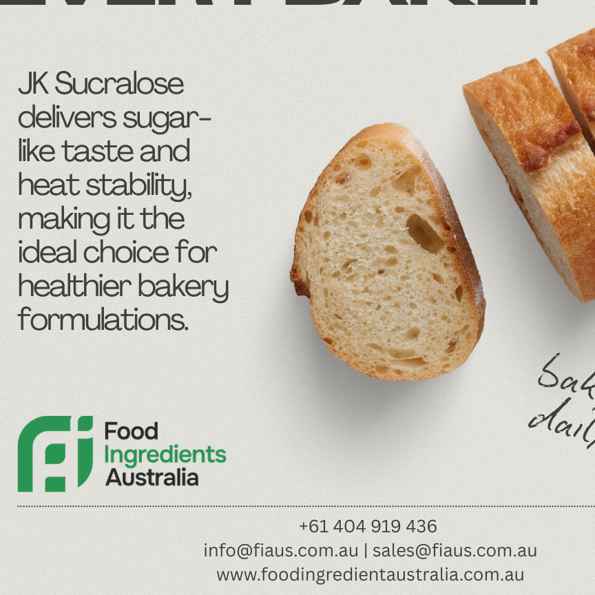 JK Sucralose – High Intensity Sweetener for Bakery, Food & Beverages in Australia
