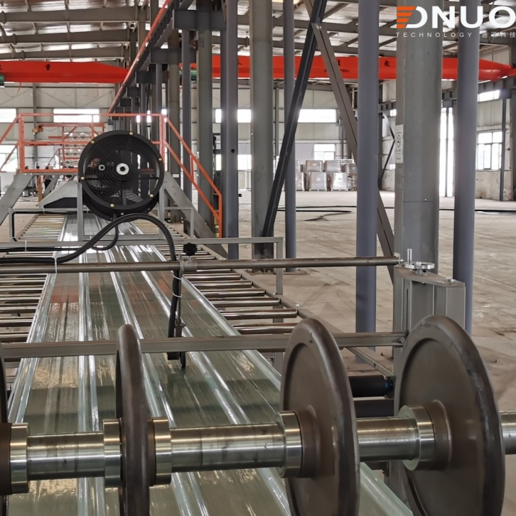 Automatic Making Machine for Glass Fiber Reinforced Plastic Gel Coat Sheet Anti UV Anti Corrosion FRP Sheet