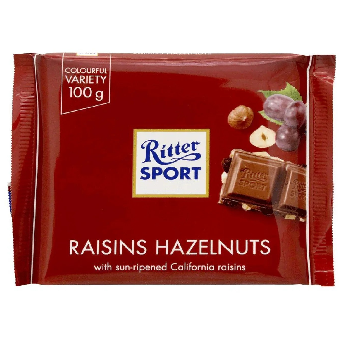 Ritter Sport Nuss Types 100g