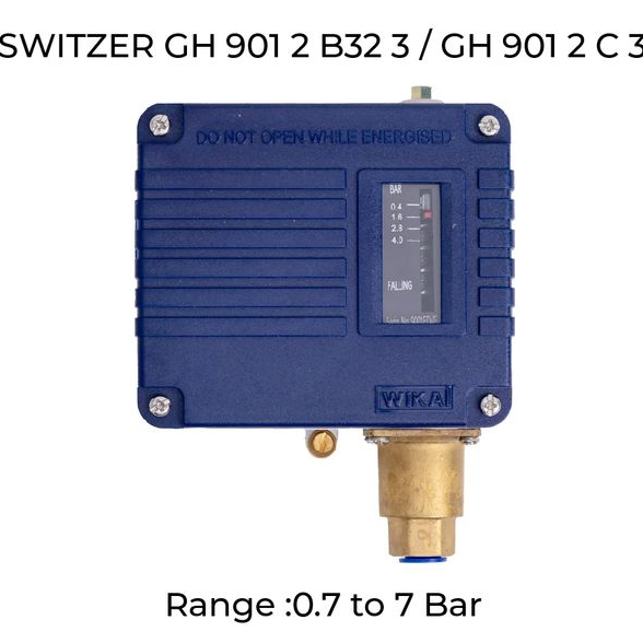 Bellow Type Pressure Switch SWITZER GH-901-2-B01-3