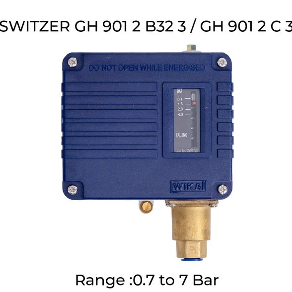 Bellow Type Pressure Switch SWITZER GH-901-2-B01-3