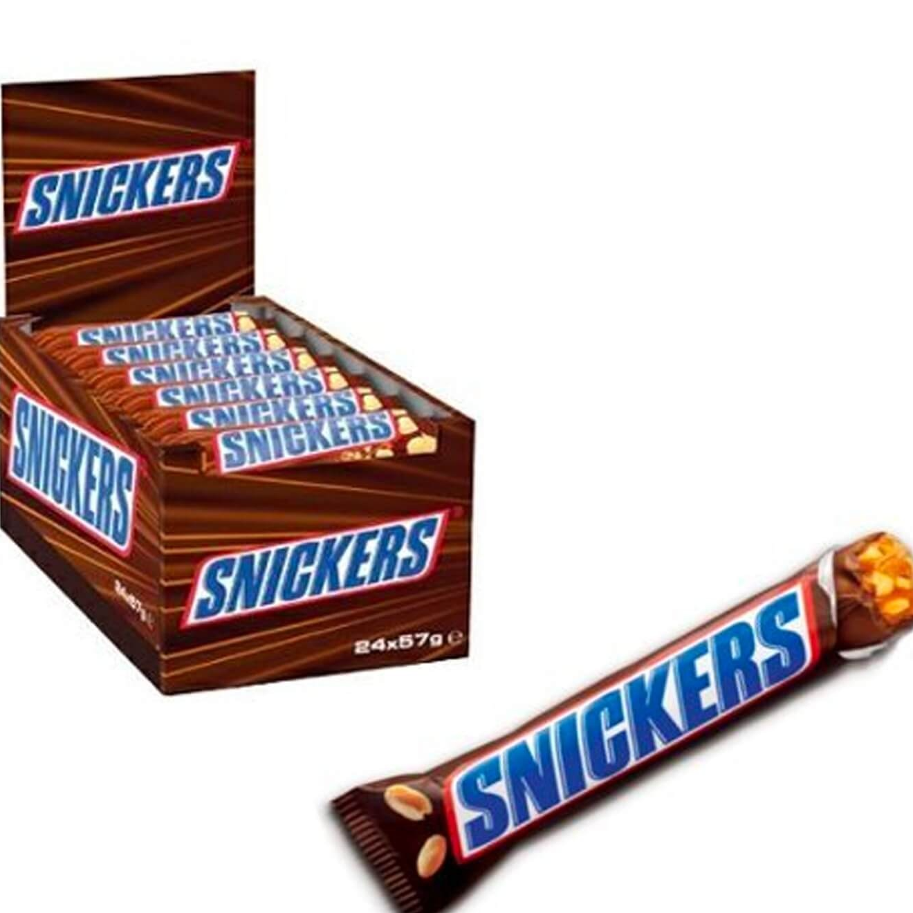 Mars 50g/ Snickers 47g