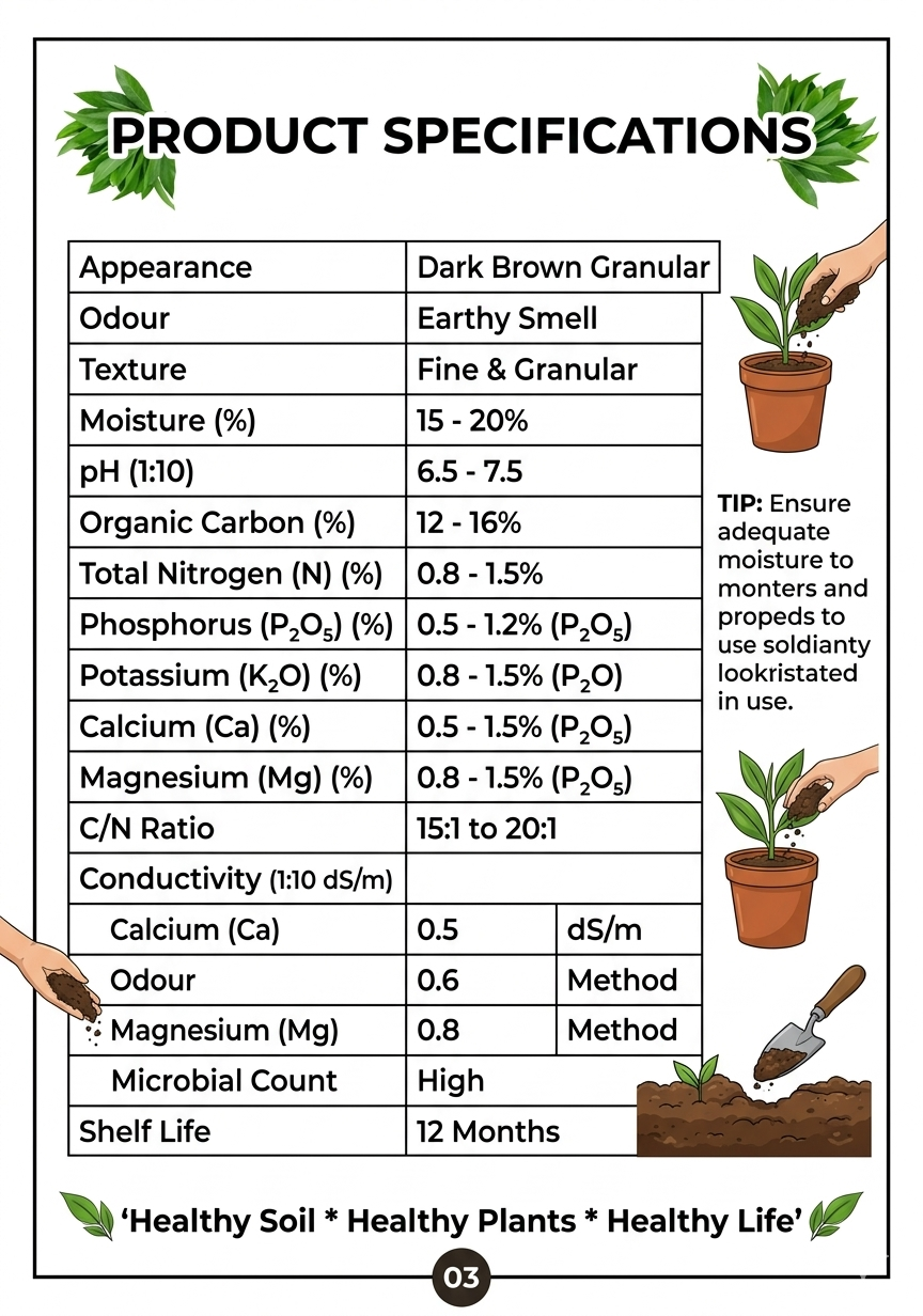 AMB EcoHarvest premium organic vermicompost fertilizer