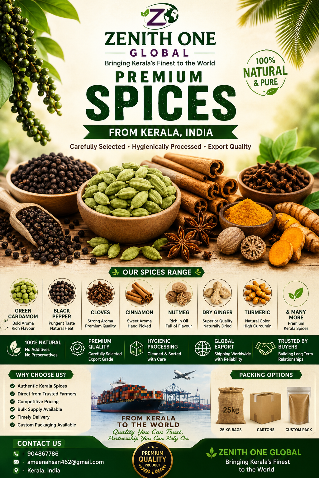 Premium Best Quality Spices