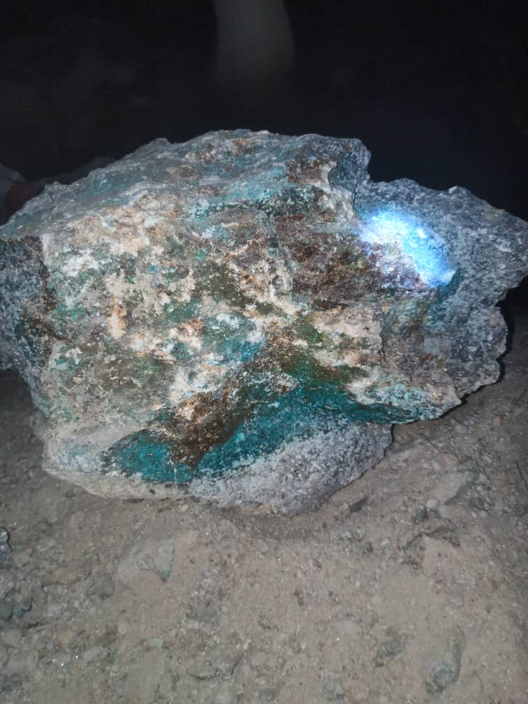 Natural Copper Ore (15% - 30% Grade