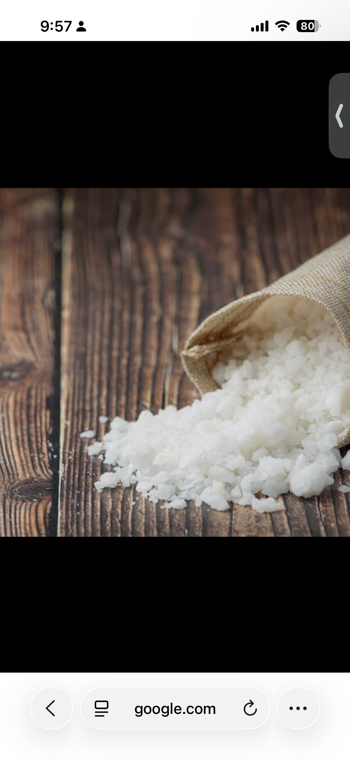 Bulk salt
