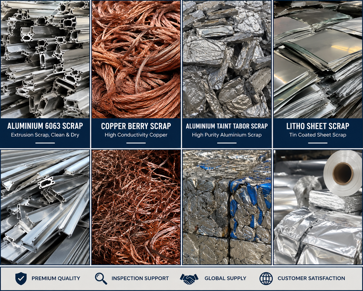 Aluminium Copper Brass Scrap for Recycling