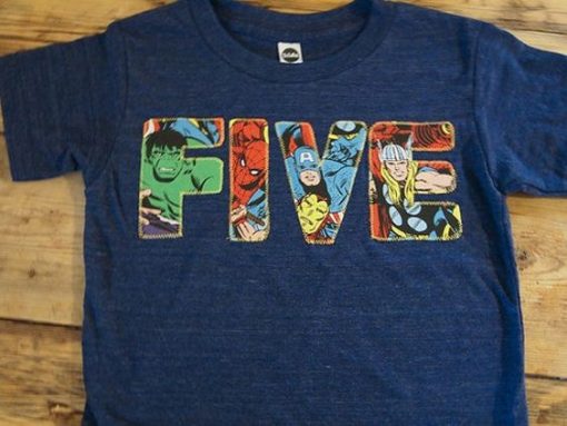 Superhero birthday T-Shirt