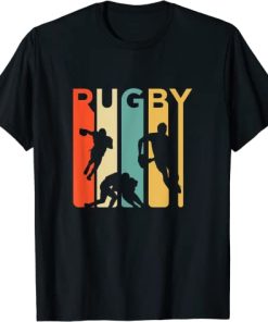 Vintage 1970’s Style Rugby, Rugby Sports Gift…