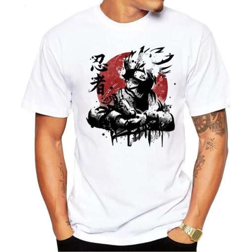 Naruto T-Shirt Kakashi Konoha – L T-Shirt