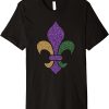 Mardi Gras King Queen Orca Whale T-Shirt