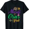 Tie Dye Fleur De Lis Mardi Gras Carnival Symbol New Orlean T-Shirt