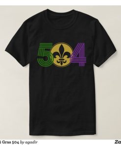 Mardi Gras 504 T-Shirt