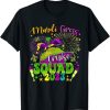 Mardi Gras T Shirt Mardi Gras 2023 Beads Mask Feathers T-Shirt