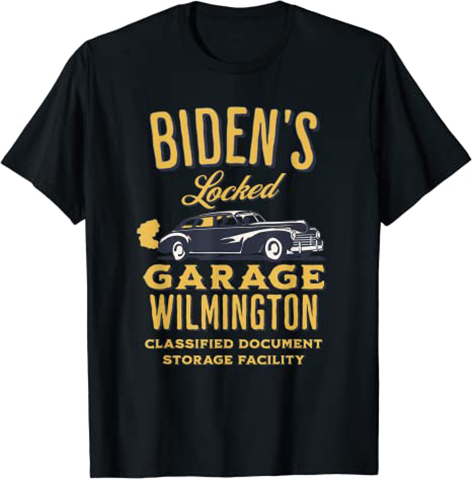 Biden’s Garage Funny Anti-Biden Political Joke Garage…