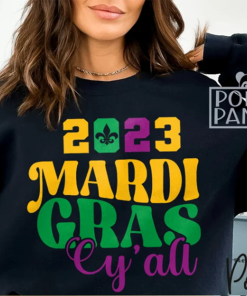 Mardi Gras Y’all, Mardi Gras 2023 T-Shirt