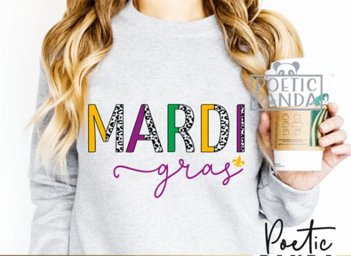 Mardi Gras SVG , Cheetah Svg, Carnival Svg, Mardi Gras Shirt Svg, Fat Tueday Svg, Leopard Print Svg, Carnival Svg T-Shirt