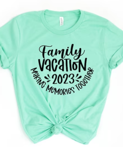 Family Vacation 2023 Making Memories Together Shirt,…