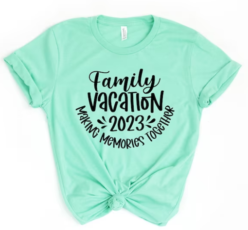 Family Vacation 2023 Making Memories Together Shirt, Family Vacation T-Shirt