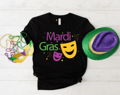 Mardi Gras Mask shirt | Mardi Gras Shirt | Festival T-Shirt