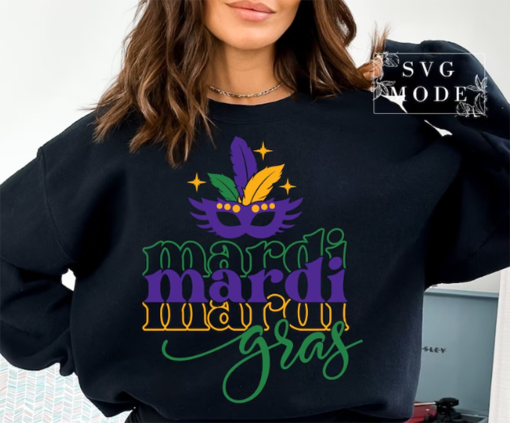 Mardi Gras SVG PNG PDF, Funny Mardi Gras T-Shirt