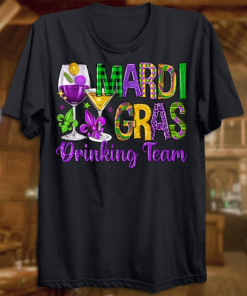 Mardi Gras drinking Shirt, Happy Mardi Gras…