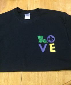 Love Mardi Gras Louisiana T-Shirt, Mardi Gras…