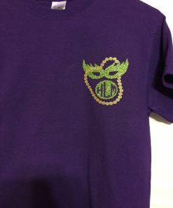 Mardi Gras Mask T-Shirt Mardi Gras T-Shirt…