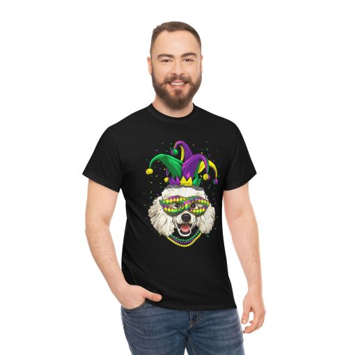 Mardi Gras Dog Carnival Poodle Jester Pet Dog Poodle Lover T-Shirt