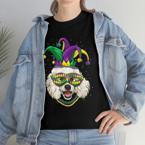 Mardi Gras Dog Carnival Poodle Jester Pet Dog Poodle Lover T-Shirt