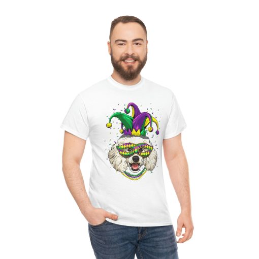 Mardi Gras Dog Carnival Poodle Jester Pet Dog Poodle Lover T-Shirt