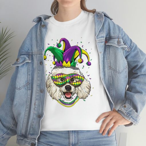 Mardi Gras Dog Carnival Poodle Jester Pet Dog Poodle Lover T-Shirt