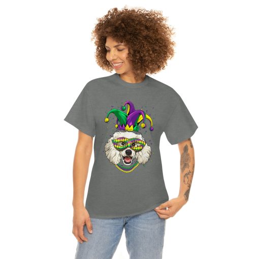 Mardi Gras Dog Carnival Poodle Jester Pet Dog Poodle Lover T-Shirt