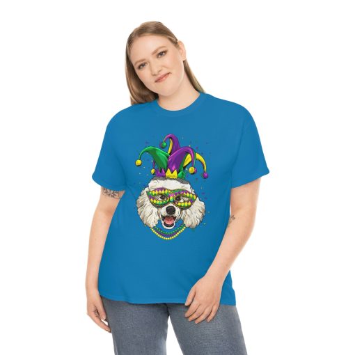 Mardi Gras Dog Carnival Poodle Jester Pet Dog Poodle Lover T-Shirt